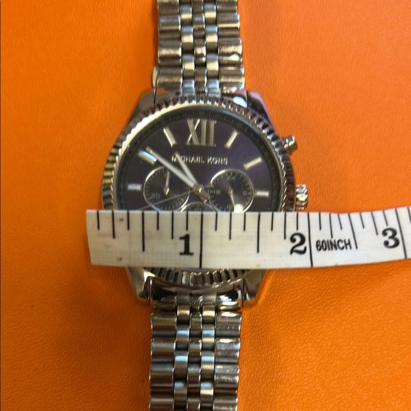 Michael Kors Silver Chronograph Watch - Picture 11 of 17